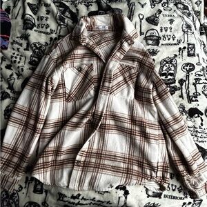 Flannel Cardigan